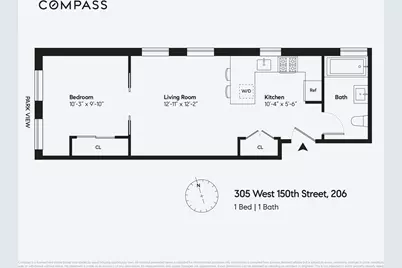 305 W 150th Street #206, New York City, NY 10039 - Photo 19