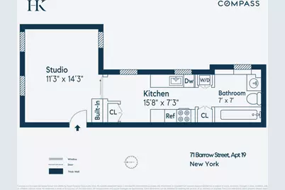 71 Barrow Street #19, New York City, NY 10014 - Photo 7