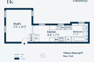 71 Barrow St, New York City, NY 10014 - Photo 7