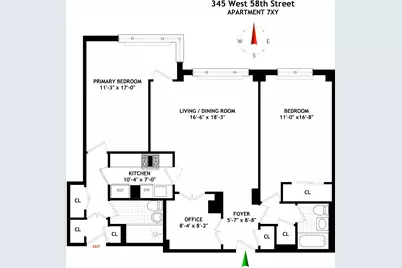345 W 58th Street #7XY, New York City, NY 10019 - Photo 17