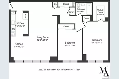 2932 W 5th Street #2C, New York City, NY 11224 - Photo 11