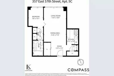 357 E 57th Street #5C, New York City, NY 10022 - Photo 13