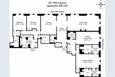 781 Fifth Avenue #304-310, New York City, NY 10022 - Photo 1