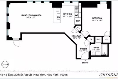 43 E 30th Street #9B, New York City, NY 10016 - Photo 1