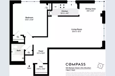 100 Remsen Street #5G, New York City, NY 11201 - Photo 9