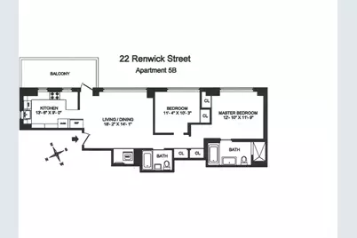 22 Renwick Street #5B, New York City, NY 10013 - Photo 9