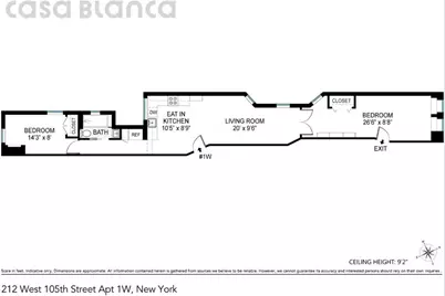 212 W 105th Street #1-W, New York, NY 10025 - Photo 3