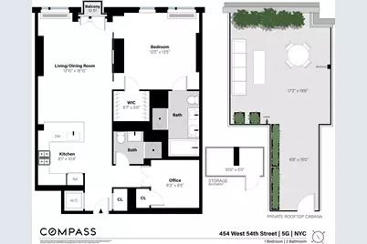 454 W 54th Street #5G, New York City, NY 10019 - Photo 17