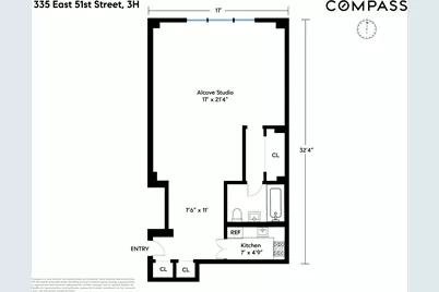 335 E 51st Street #3H, New York City, NY 10022 - Photo 9