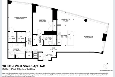 70 Little West Street #14C, New York City, NY 10004 - Photo 21