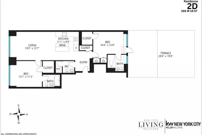 166 W 18th Street #2D, New York City, NY 10011 - Photo 17