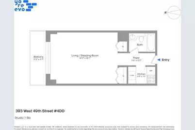 393 W 49th Street #4DD, New York, NY 10019 - Photo 9