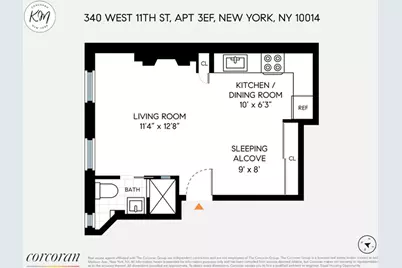 340 W 11th Street #3EF, New York City, NY 10014 - Photo 15