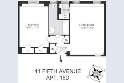 41 5th Avenue #16-D, New York City, NY 10003 - Photo 9