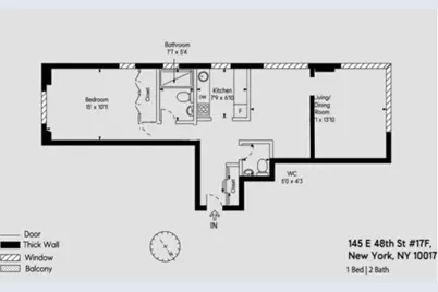 145 E 48th Street #17-F, New York City, NY 10017 - Photo 23