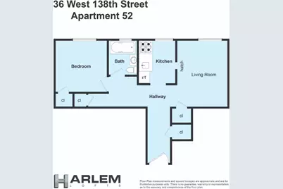 36 W 138th Street #52, New York City, NY 10037 - Photo 9