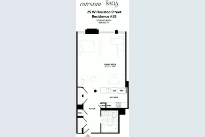 25 W Houston Street #5B, New York City, NY 10012 - Photo 7