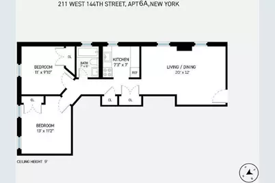 211 W 144th Street #6A, New York City, NY 10030 - Photo 7