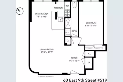 60 E 9th Street #519, New York City, NY 10003 - Photo 11