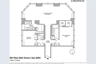 150 W 56th Street #6204, New York City, NY 10019 - Photo 15