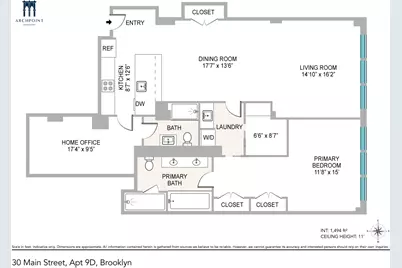 30 Main Street #9D, New York City, NY 11201 - Photo 15