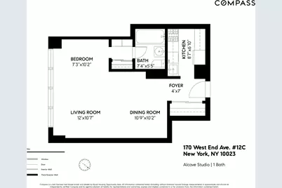 170 W End Avenue #12C, New York, NY 10023 - Photo 1