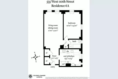 535 W 110th Street #6A, New York City, NY 10025 - Photo 11