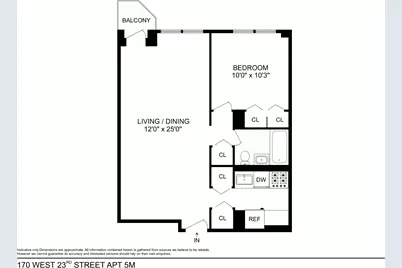 170 W 23rd Street #5M, New York City, NY 10011 - Photo 9
