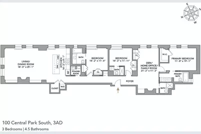 100 Central Park S #3-A, New York City, NY 10019 - Photo 15