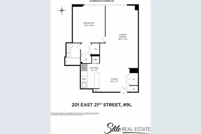 201 E 21st Street #9L, New York City, NY 10010 - Photo 9