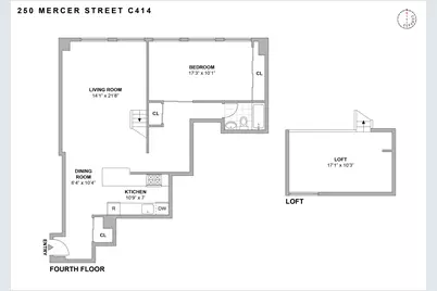 250 Mercer Street #C414, New York, NY 10012 - Photo 1