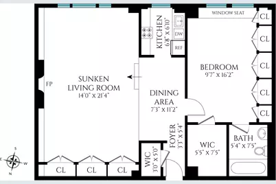 299 W 12th Street #7F, New York City, NY 10014 - Photo 11
