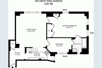 760 W End Avenue #6B, New York City, NY 10025 - Photo 7