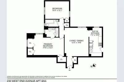 230 W End Avenue #8AG, New York City, NY 10023 - Photo 23