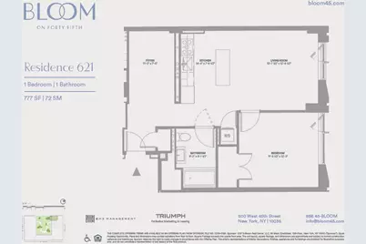 500 W 45th Street #621, New York City, NY 10036 - Photo 13