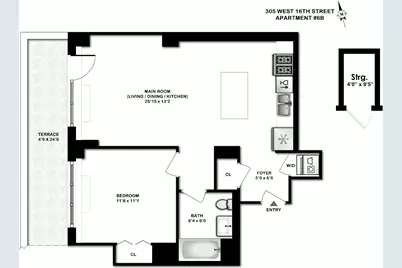 305 W 16th Street #6B, New York City, NY 10011 - Photo 7