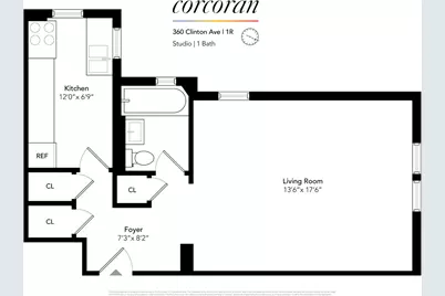 360 Clinton Avenue #1R, New York City, NY 11238 - Photo 1
