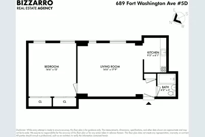 689 Fort Washington Avenue #5D, New York City, NY 10040 - Photo 17