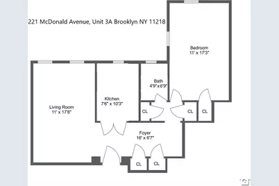 221 McDonald Avenue #3A, New York City, NY 11218 - Photo 1