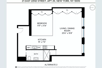 21 E 22nd Street #2K, New York City, NY 10010 - Photo 13