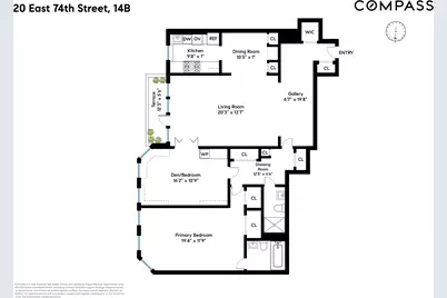 20 E 74th Street #14B, New York City, NY 10021 - Photo 1