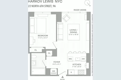 22 N 6th Street #9A, Brooklyn, NY 11249 - Photo 1