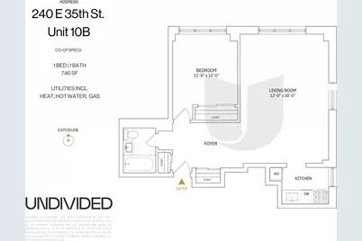 240 E 35th Street #10-B, New York, NY 10016 - Photo 1