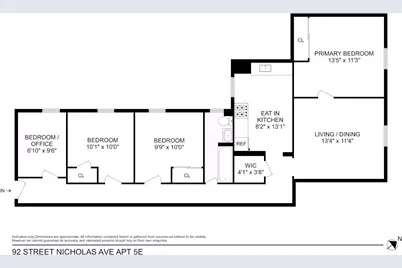 92 St Nicholas Avenue #5E, New York City, NY 10026 - Photo 13