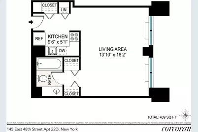 145 E 48th Street #22D, New York City, NY 10017 - Photo 5