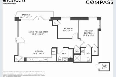 112 Fleet Place #6A, New York City, NY 11201 - Photo 11