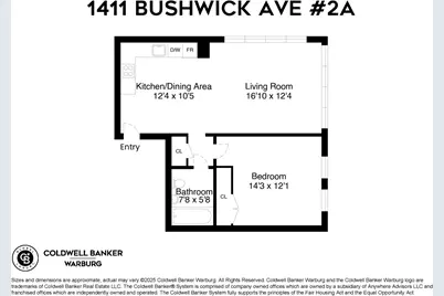 1411 Bushwick Avenue #2A, Brooklyn, NY 11207 - Photo 1