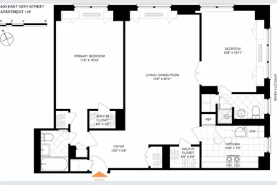 400 E 54th Street #14F, New York City, NY 10022 - Photo 23