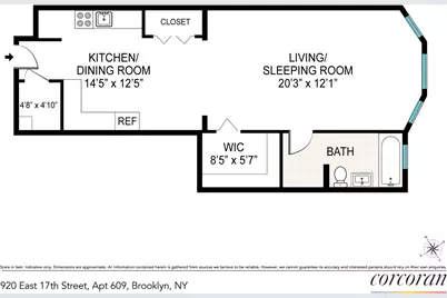 920 E 17th Street #609, New York City, NY 11230 - Photo 9