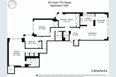 201 E 77th Street #14AF, New York City, NY 10075 - Photo 13